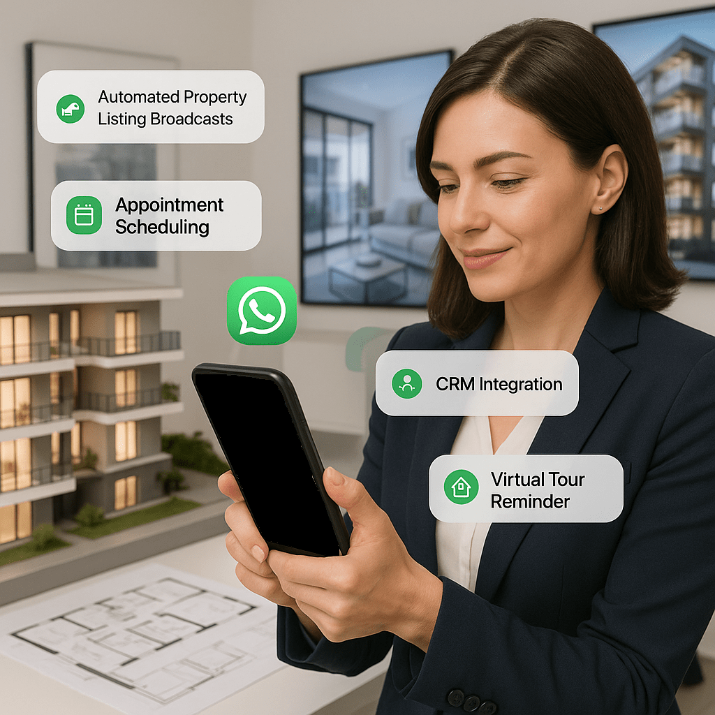 Real Estate WhatsApp SaaS