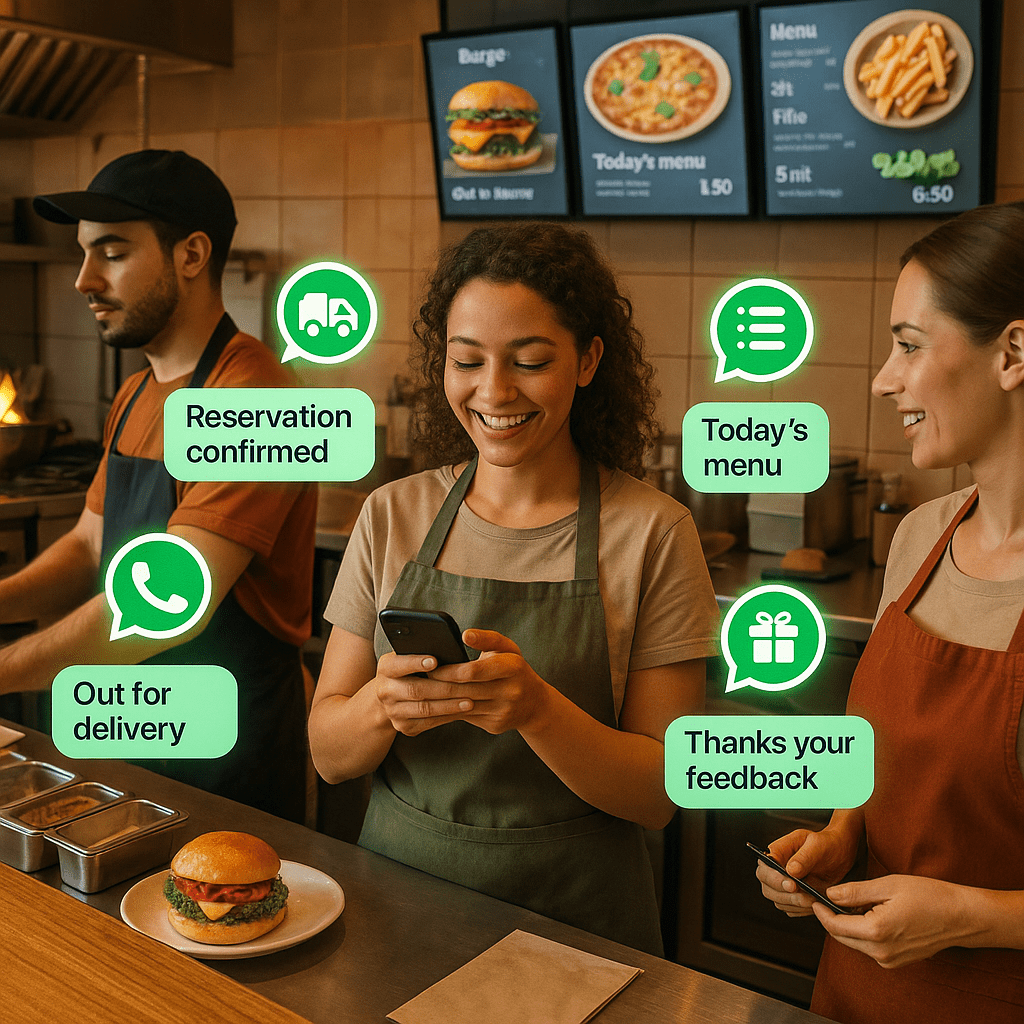 Restaurants WhatsApp SaaS