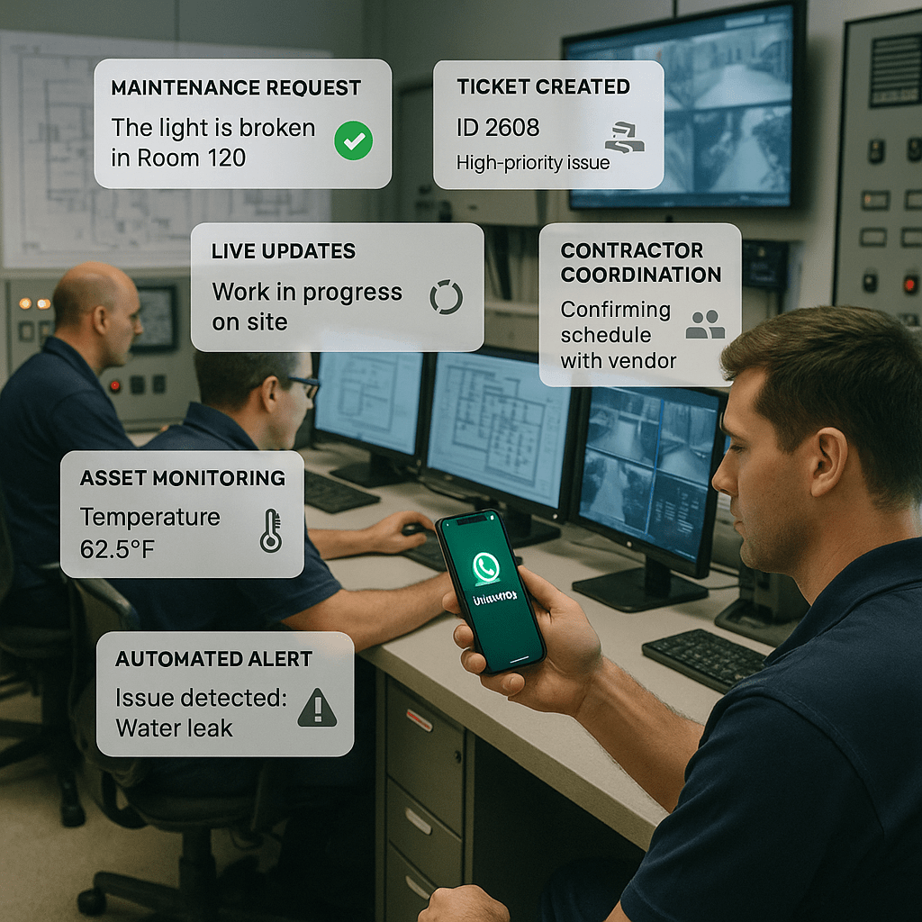 Facility Management WhatsApp SaaS
