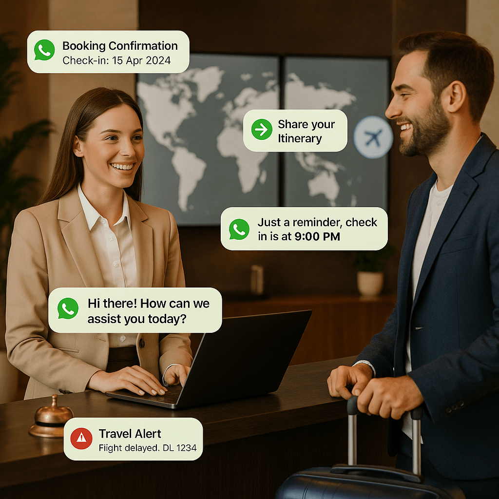 Travel & Hospitality WhatsApp SaaS